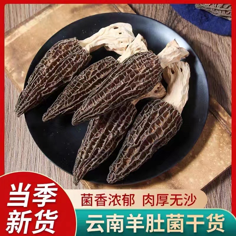 羊肚菌头茬新鲜干货煲汤好物 50g/袋