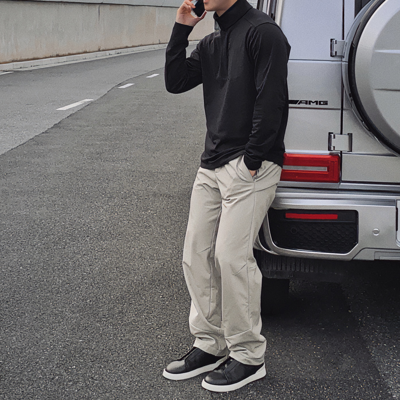 【GGG】锯木匠 冬季男士直筒加厚保暖弹力软壳冲锋裤休闲裤