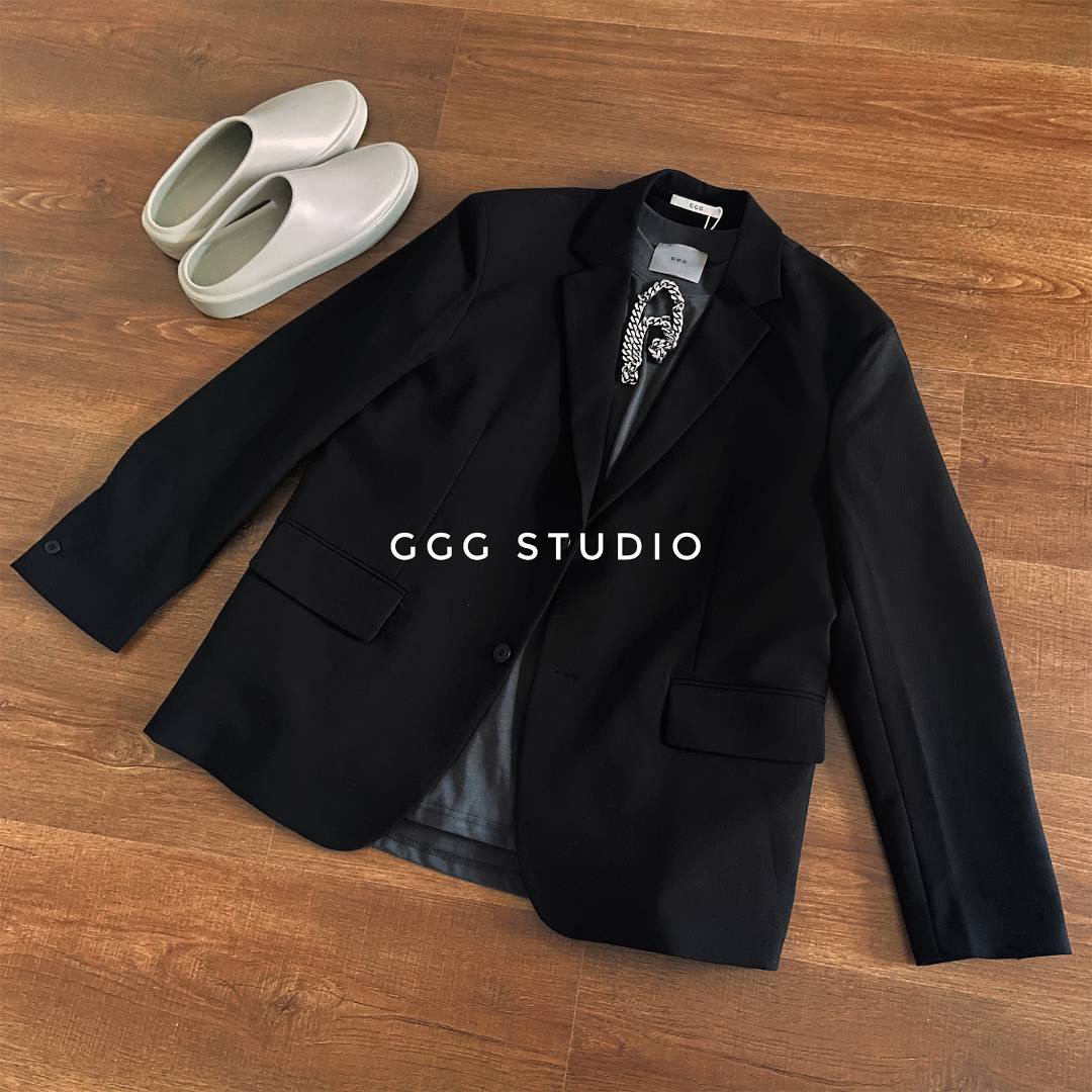 【GGG】 基础顶帅休闲西服上装 抗皱无脑冲