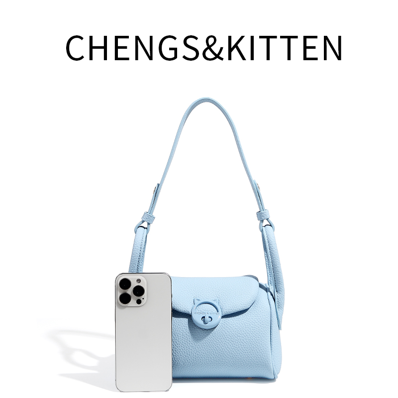 CHENGS&KITTEN猪猪枕头包百搭小众设计包包女单肩斜挎包2024新款
