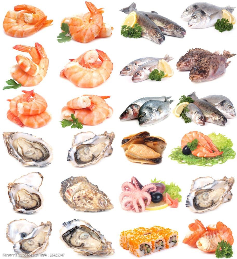 定制海鲜，5号，联系客服