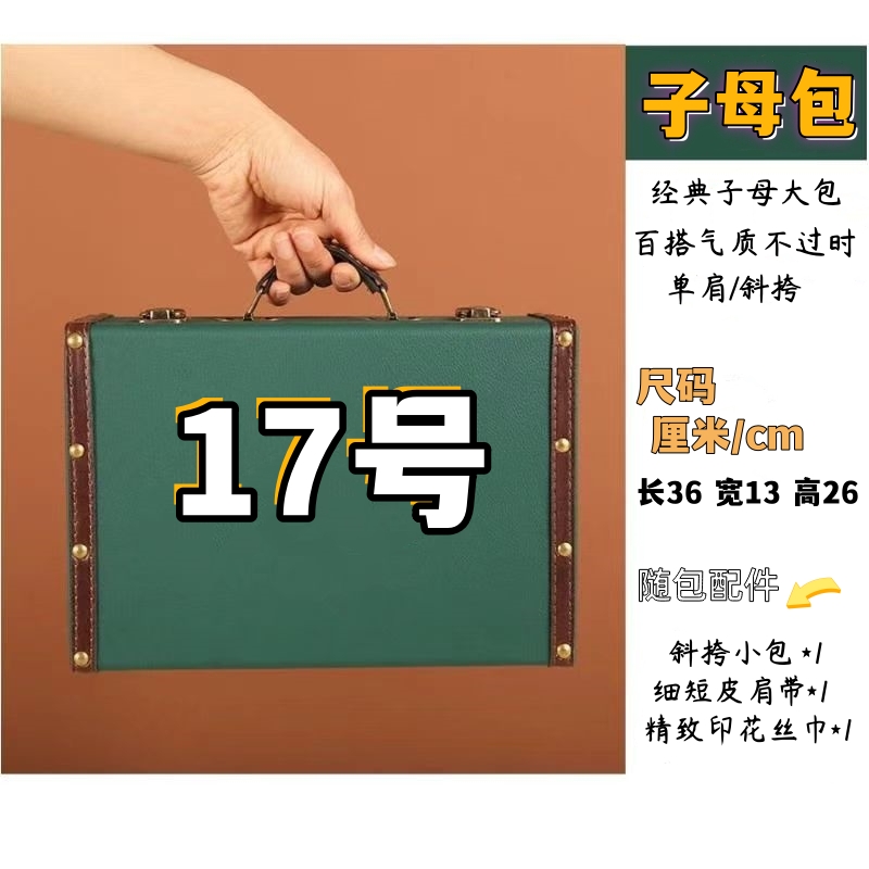 DX【17号】2024爆款时尚轻奢子母大托特包77019