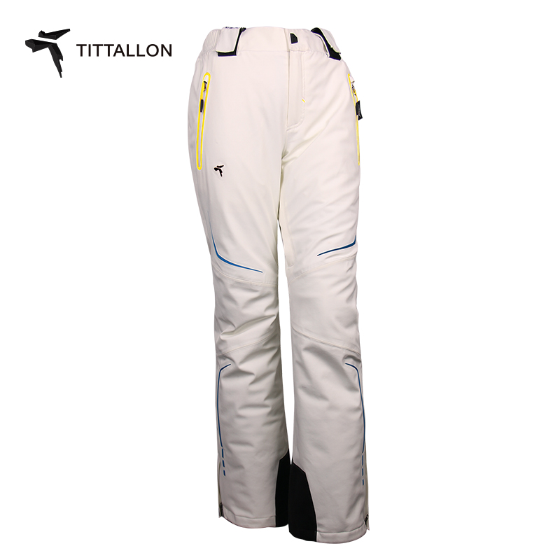 体拓Tittallon女士防水防风保暖户外冬季专业滑雪裤2897