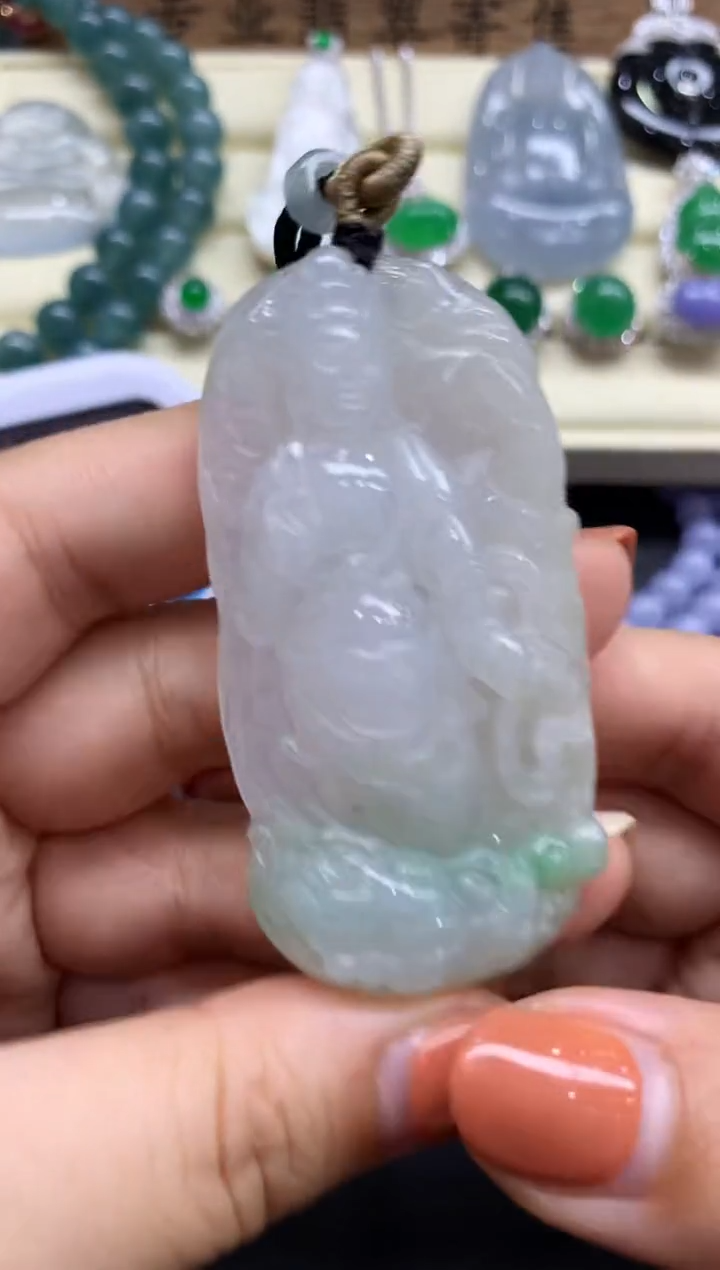 【闪购商品】翡翠吊坠未镶嵌85-多人