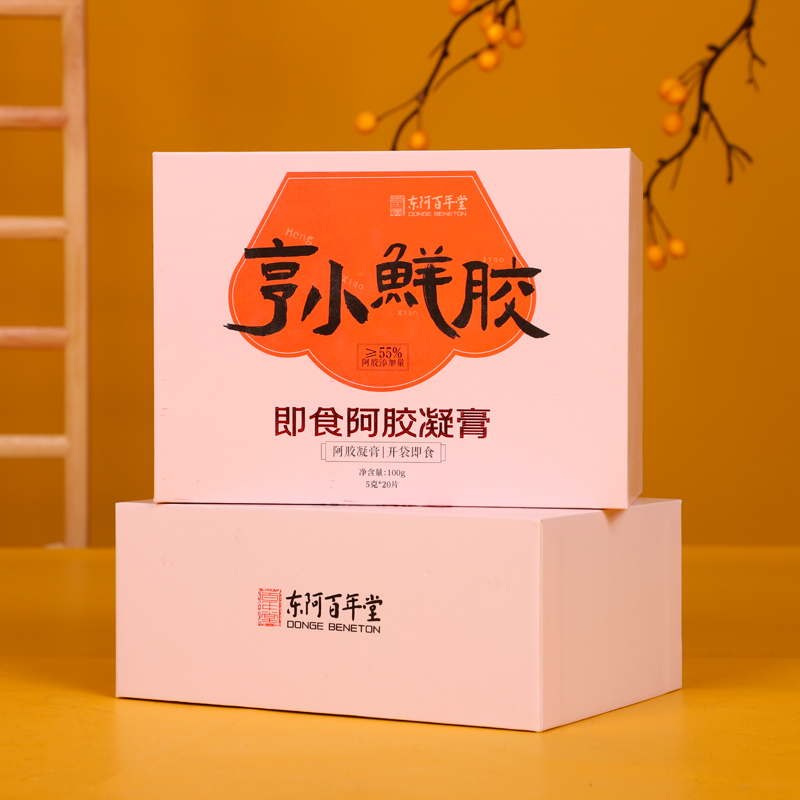 百年堂亨小鲜胶即食凝膏100克*4盒