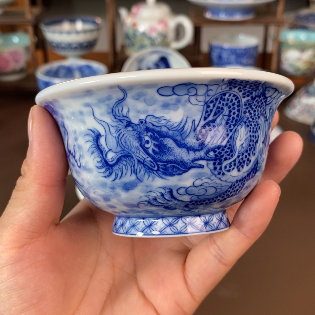 景德镇陶瓷手工手绘