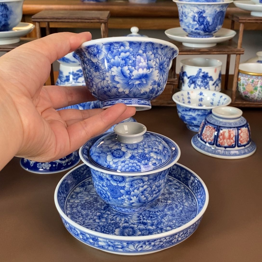悠***糯景德镇陶瓷手工手绘