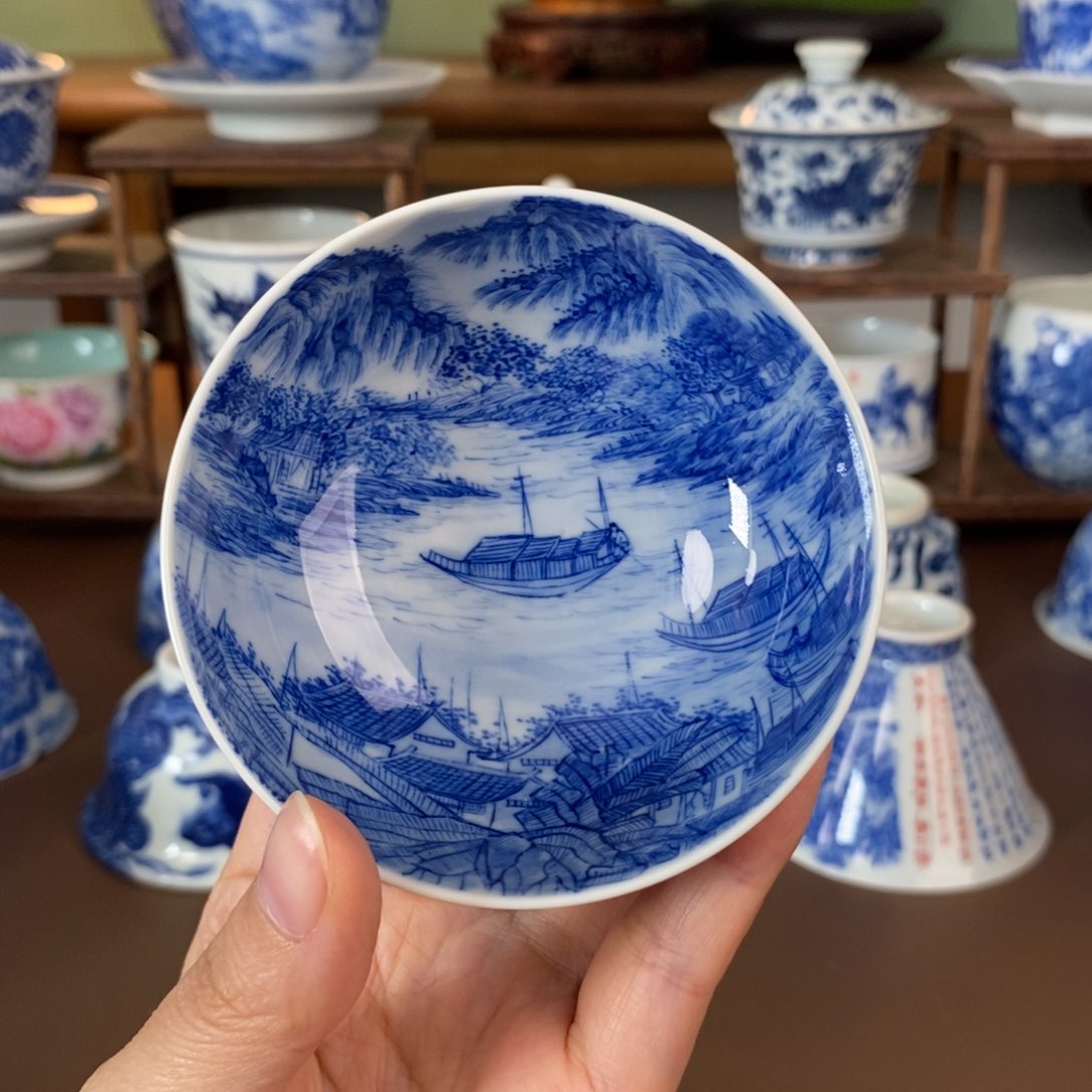 景德镇陶瓷手工手绘