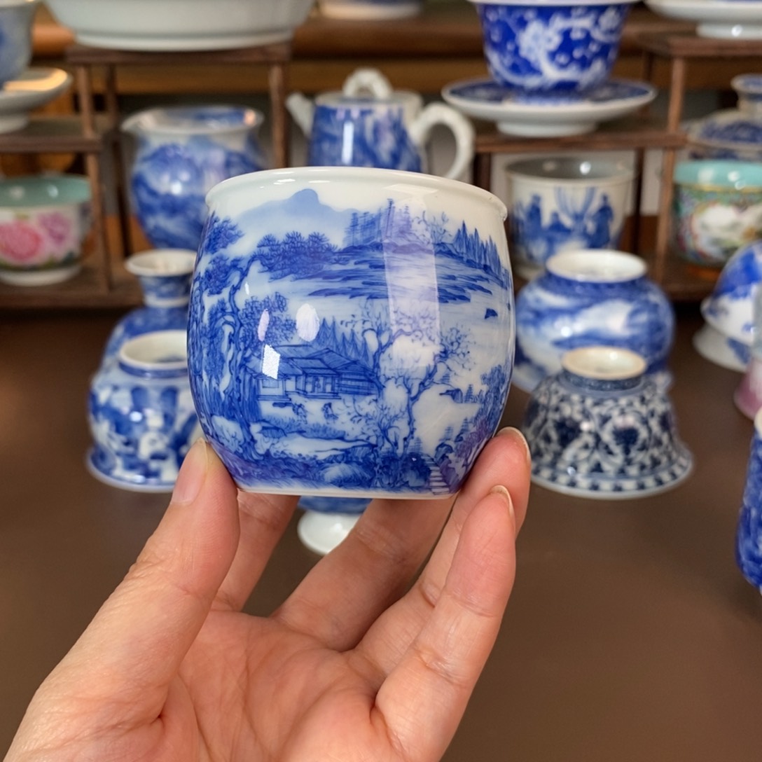 景德镇陶瓷手工手绘