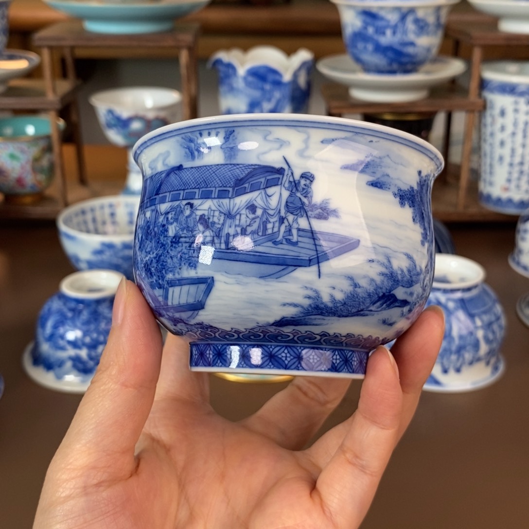 景德镇陶瓷手工手绘