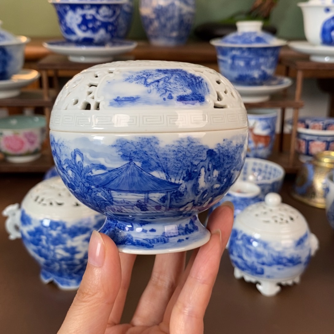 景德镇陶瓷手工手绘