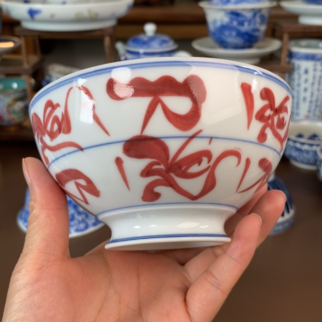 景德镇陶瓷手工手绘