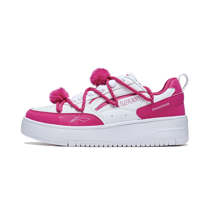 李宁休闲鞋女春季运动生活系列时尚经典休闲鞋AGCT382-