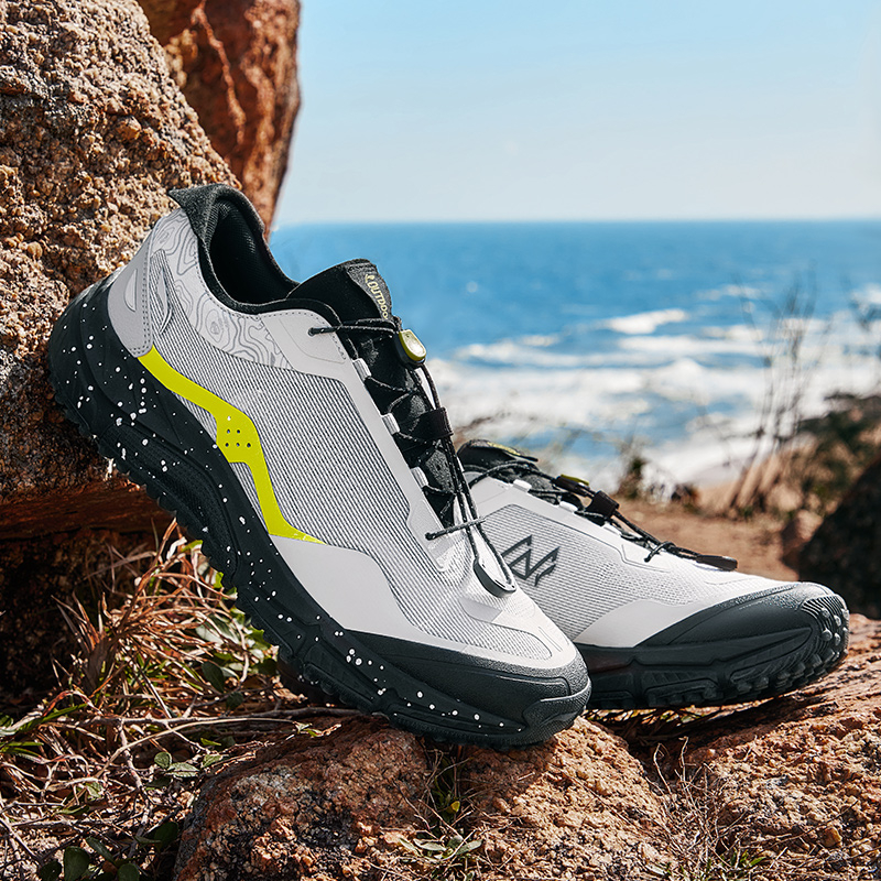 李宁逸界lite V3 |户外系列男子春越野登山户外徒步鞋AHTU001-B品