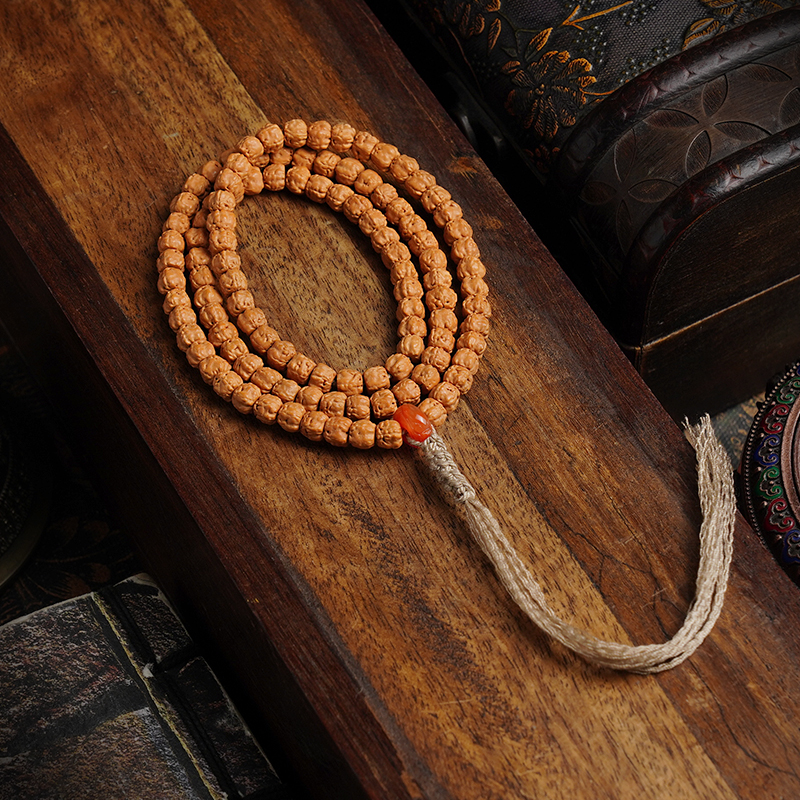 原创藏式佛手小金刚菩提男女手工手串三日红精品手持高密文玩精选