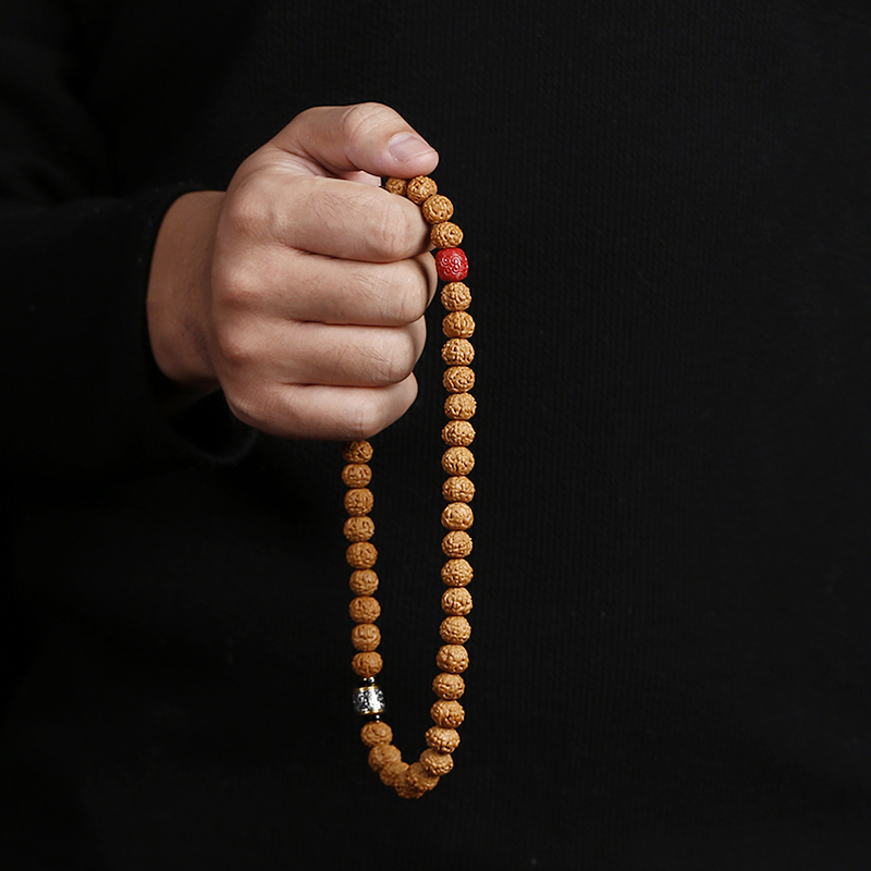 天然蛤蟆背小金刚菩提子男女手串手持念珠尼泊尔原籽文玩精品