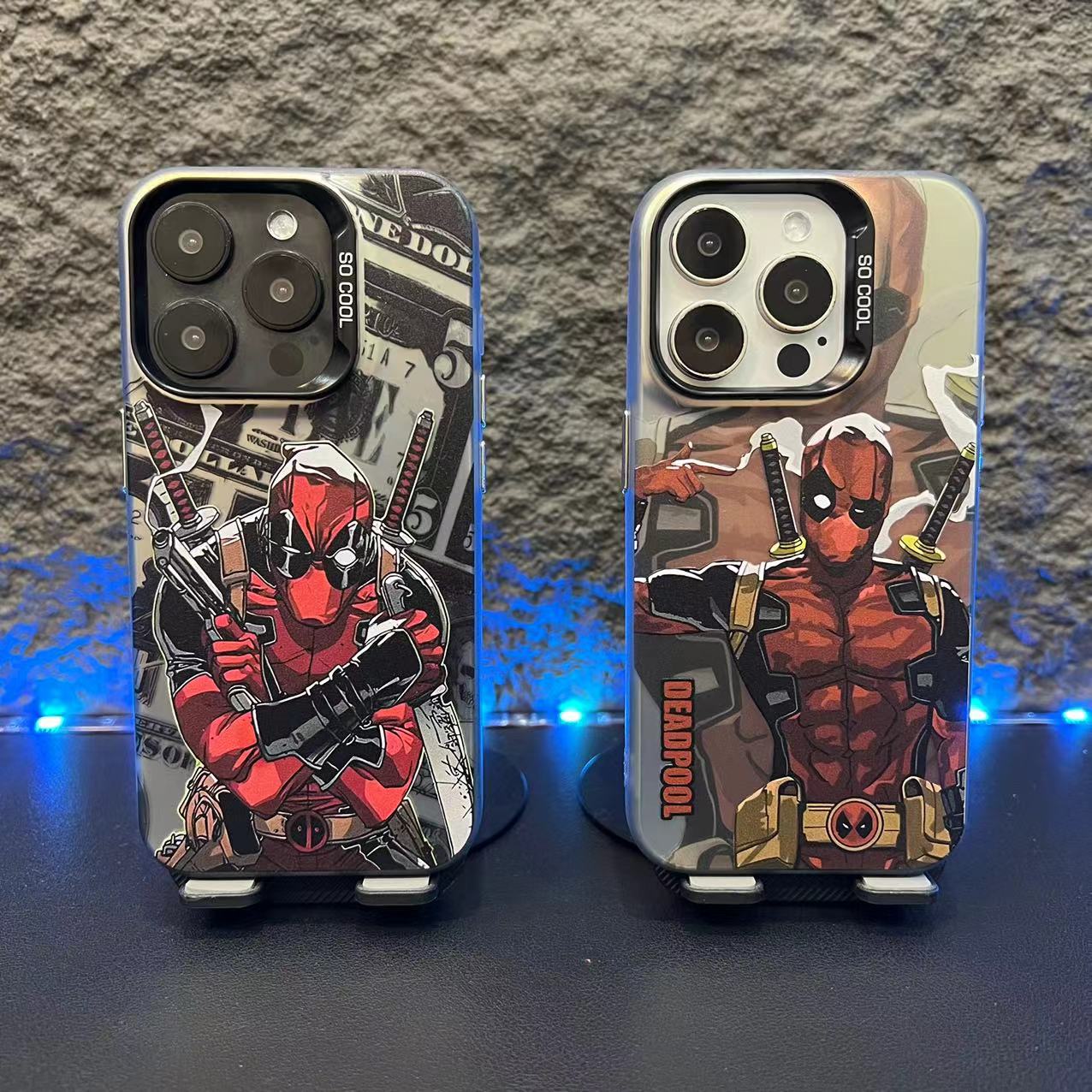 潮牌死侍-IMD彩银-防刮耐磨软硬结合时尚潮流手机壳