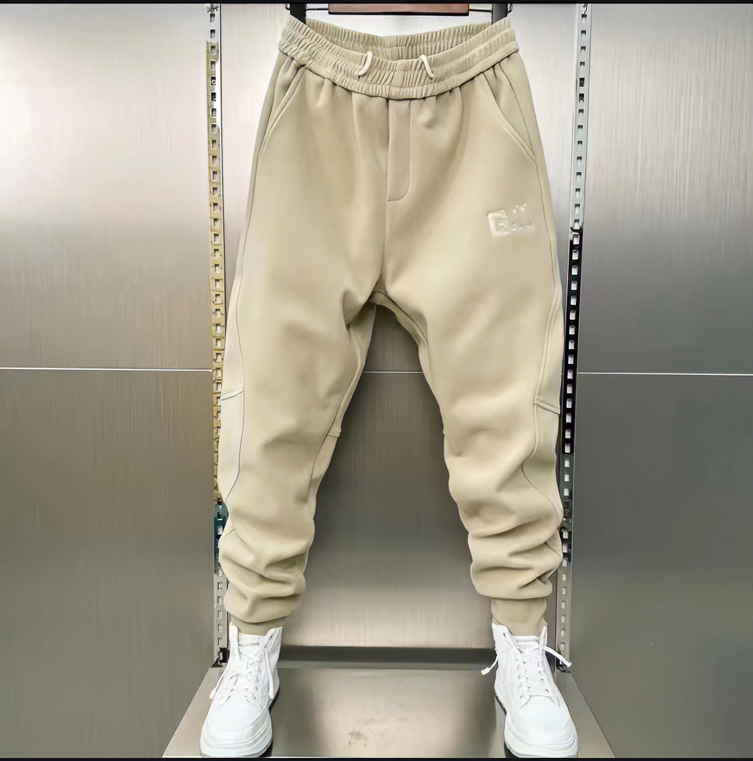 【蓝波专属】新款双面德绒防风裤加厚男生卫裤男卫裤潮流时尚宽松