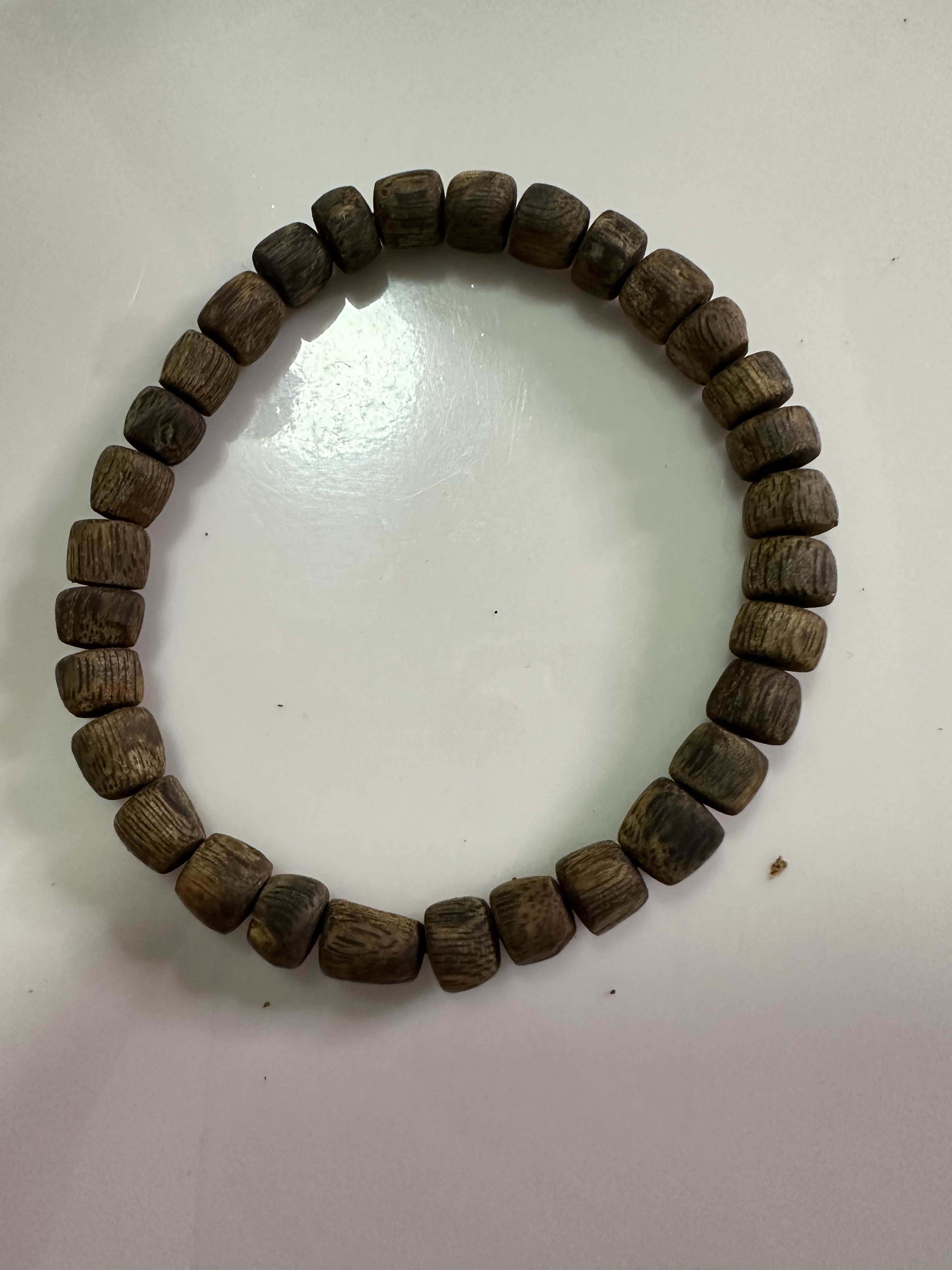 绿棋楠沉香九九沉单圈手串5.9 克