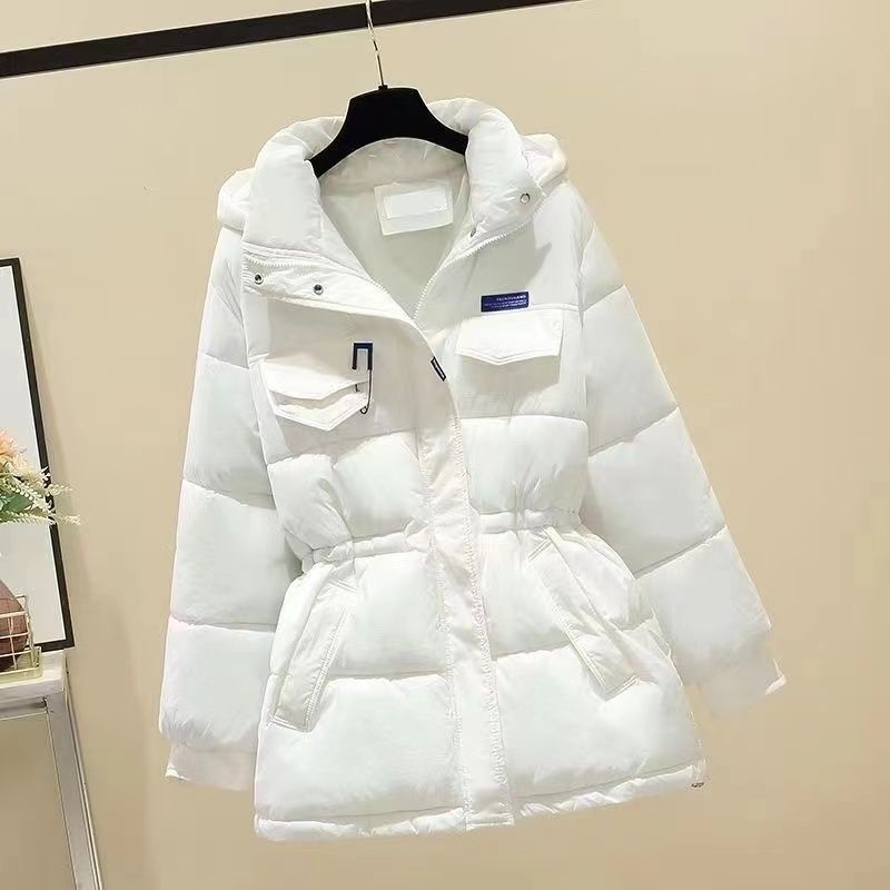 羽绒羽绒服女中长款2023冬季新款韩版显瘦小个子收腰羽绒服外
