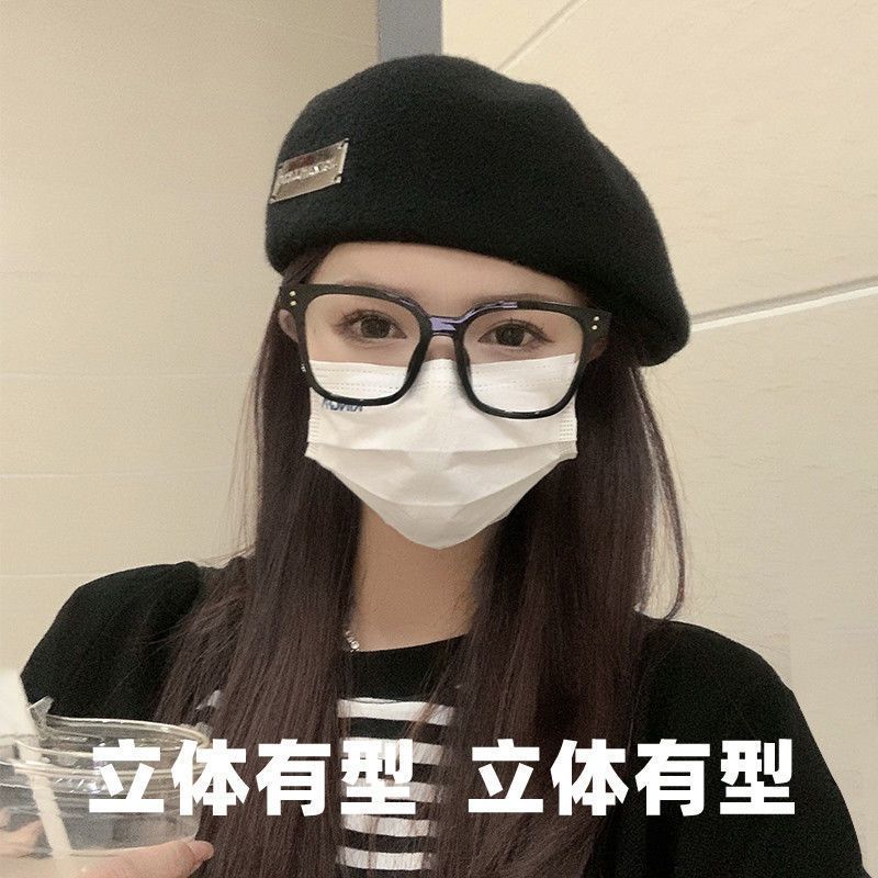 新疆包邮大头贝雷帽春秋新款反戴画家前进秋冬加厚英伦复古显脸小