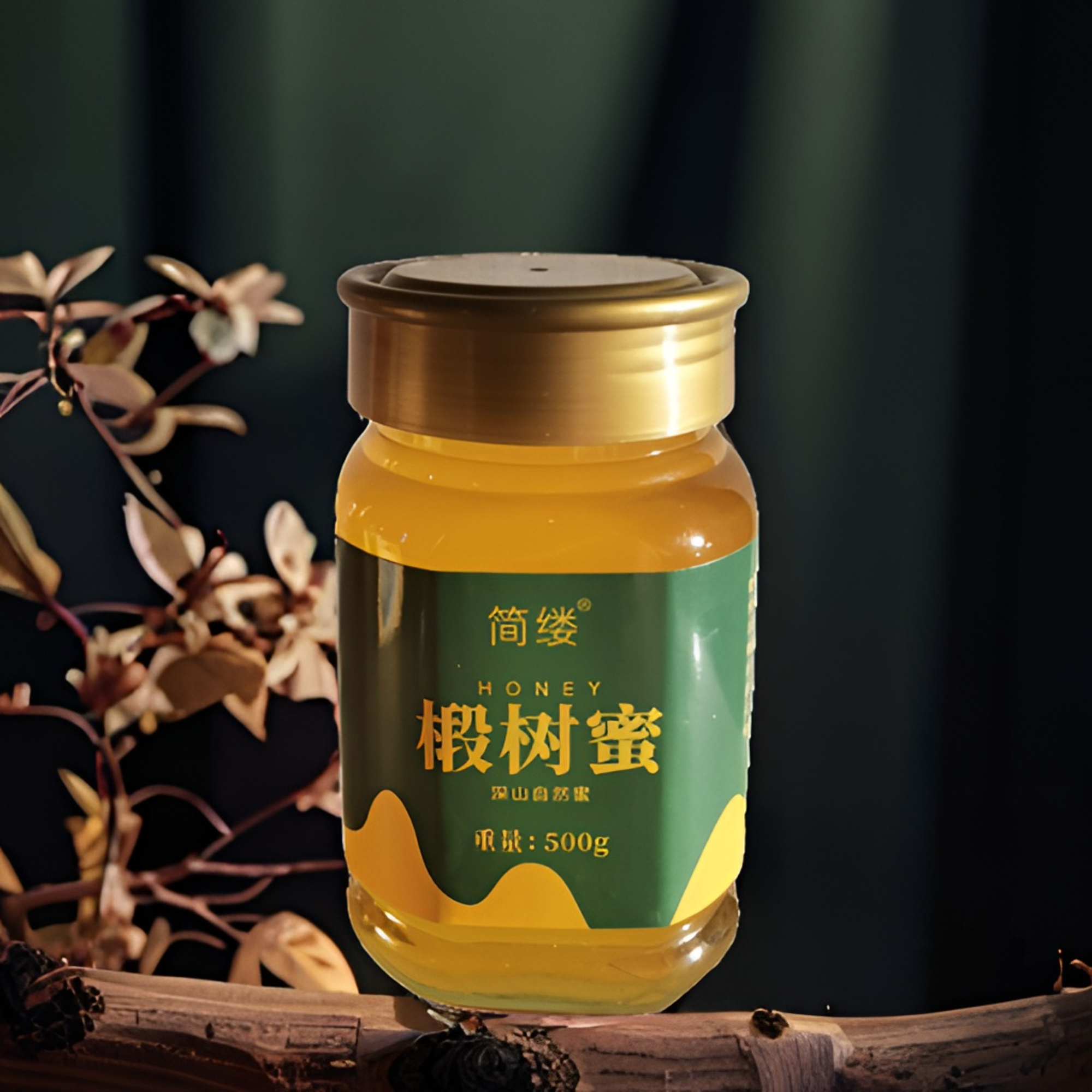 采集长白山天然椴树蜜500g买1斤赠半斤(便携式装两瓶共260g)细腻
