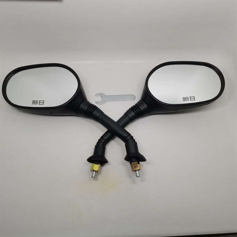 新日电动车后视镜反光镜踏板车电摩通用新国标车8MM螺纹