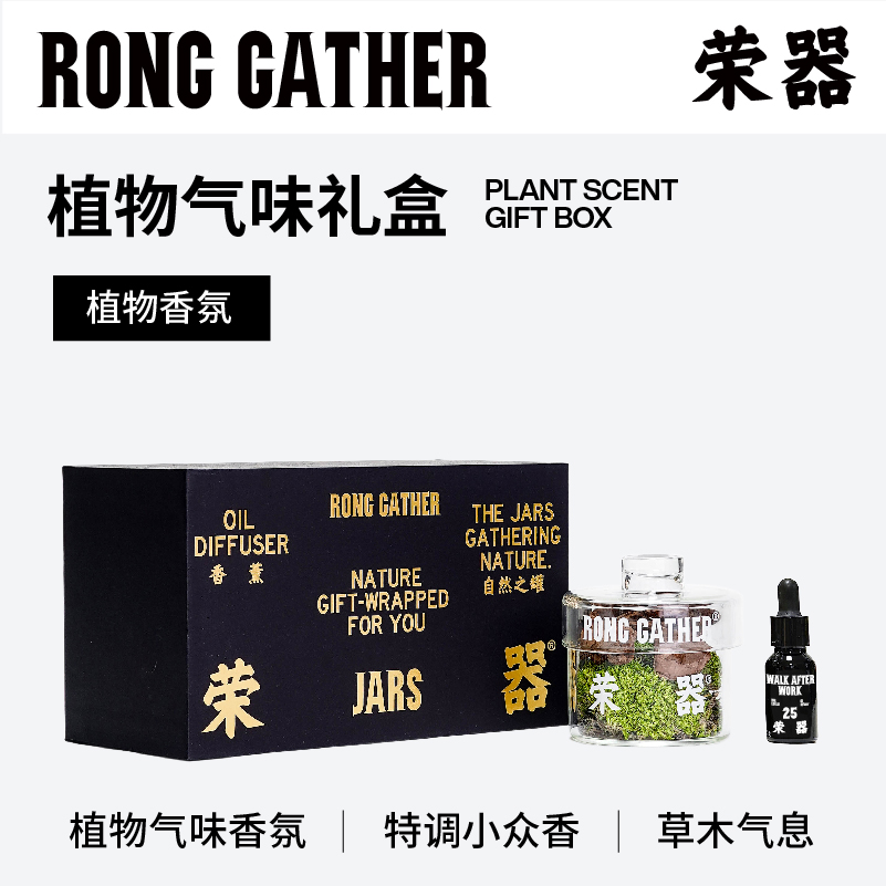 荣器周末草坪苔藓香薰香氛扩香植物感恩节生日礼物