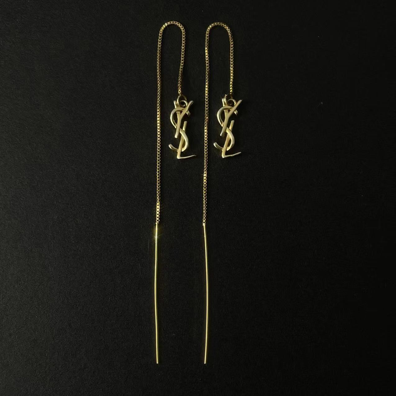 未使用  全新未使用/流苏耳 线/公价2900/E06