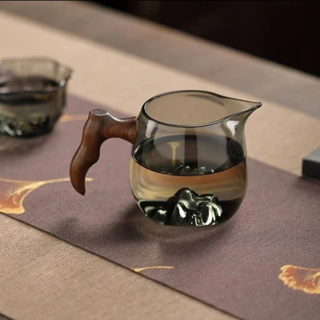 品德坊公道杯茶漏无相佛狮子底座茶漏激光打孔过滤器茶水分离过滤