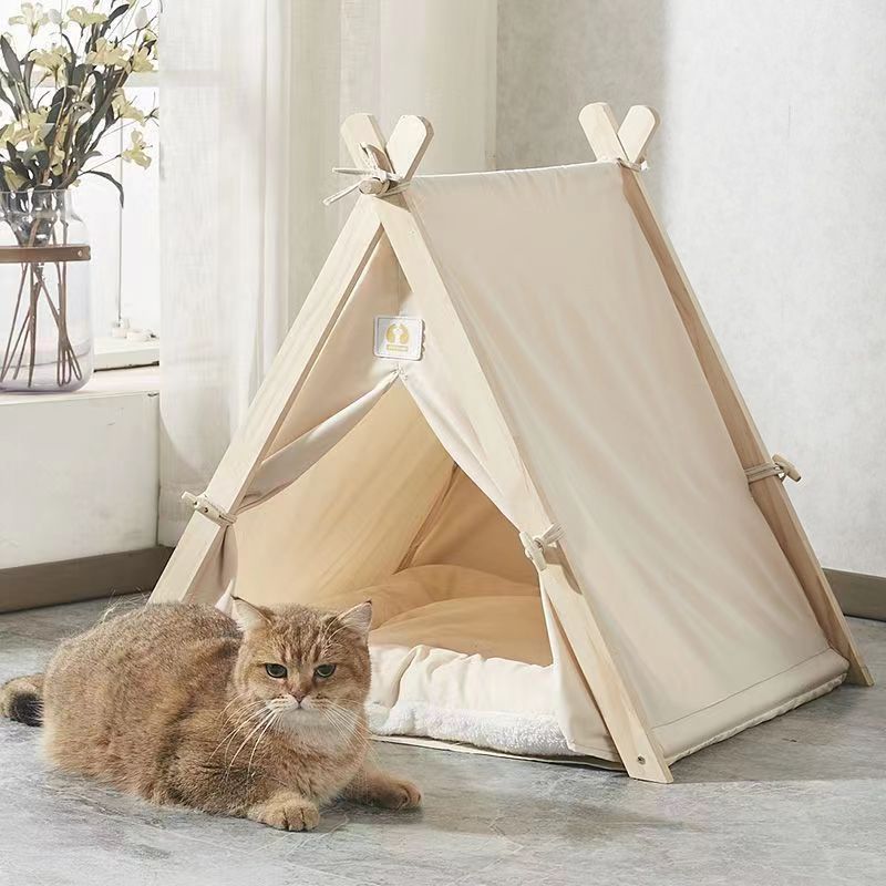 猫窝狗窝四季通用冬季保暖宠物帐篷冬天可拆洗封闭式泰迪室内猫咪