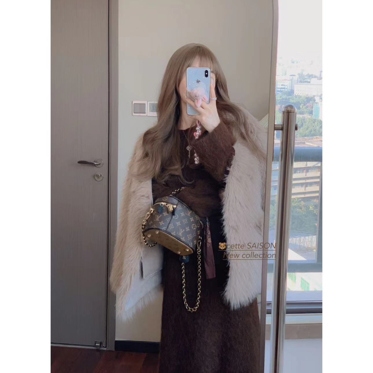 Y一杯奶茶    2023水貂毛外套 CETTE SAISON重推!CS-2ATC015