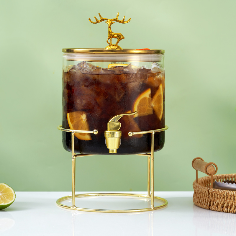 高硼硅耐热果酒瓶药酒养生酒泡酒专用瓶高档家用大容量