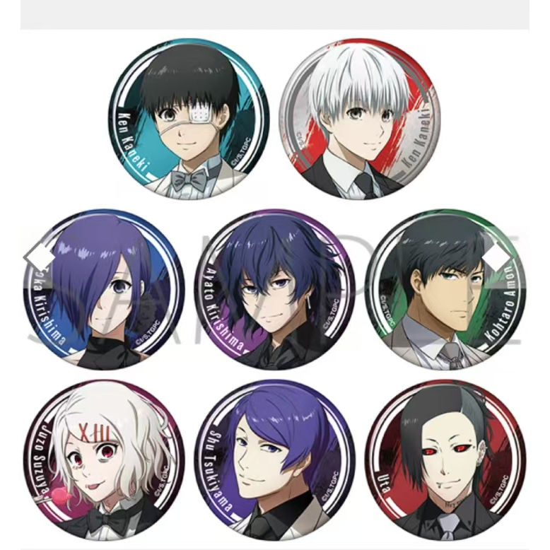 【日谷】东京喰种10周年 徽章吧唧