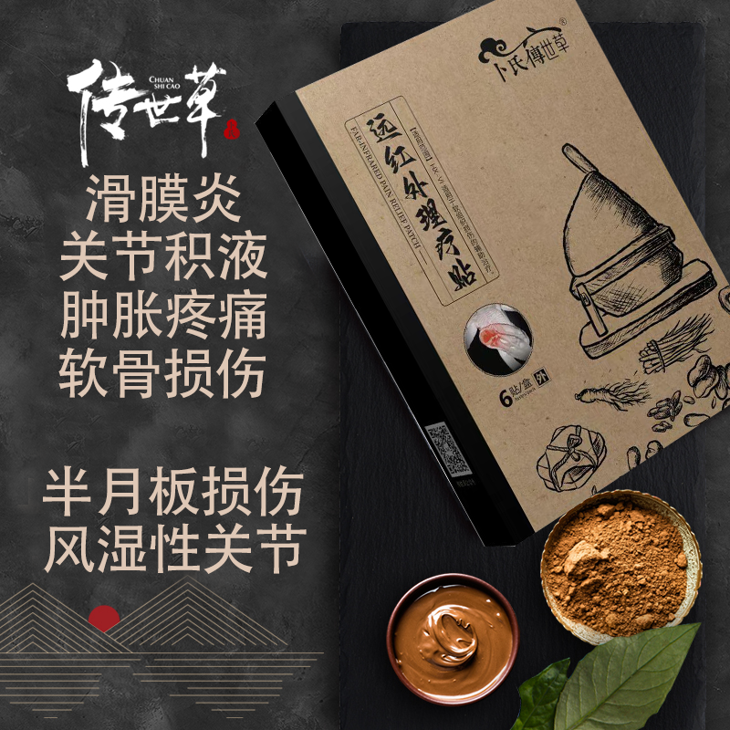 滑膜炎膝盖积液专用贴半月板受损专用护膝疼痛修复药