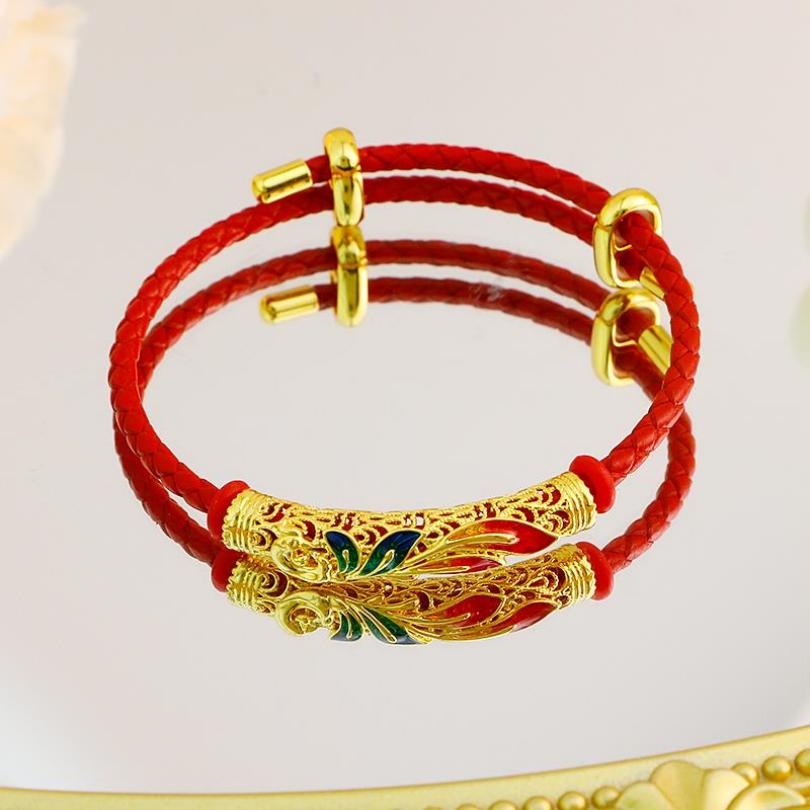 【敏敏专享】18k金花丝凤来仪手链  ZBKJSL050