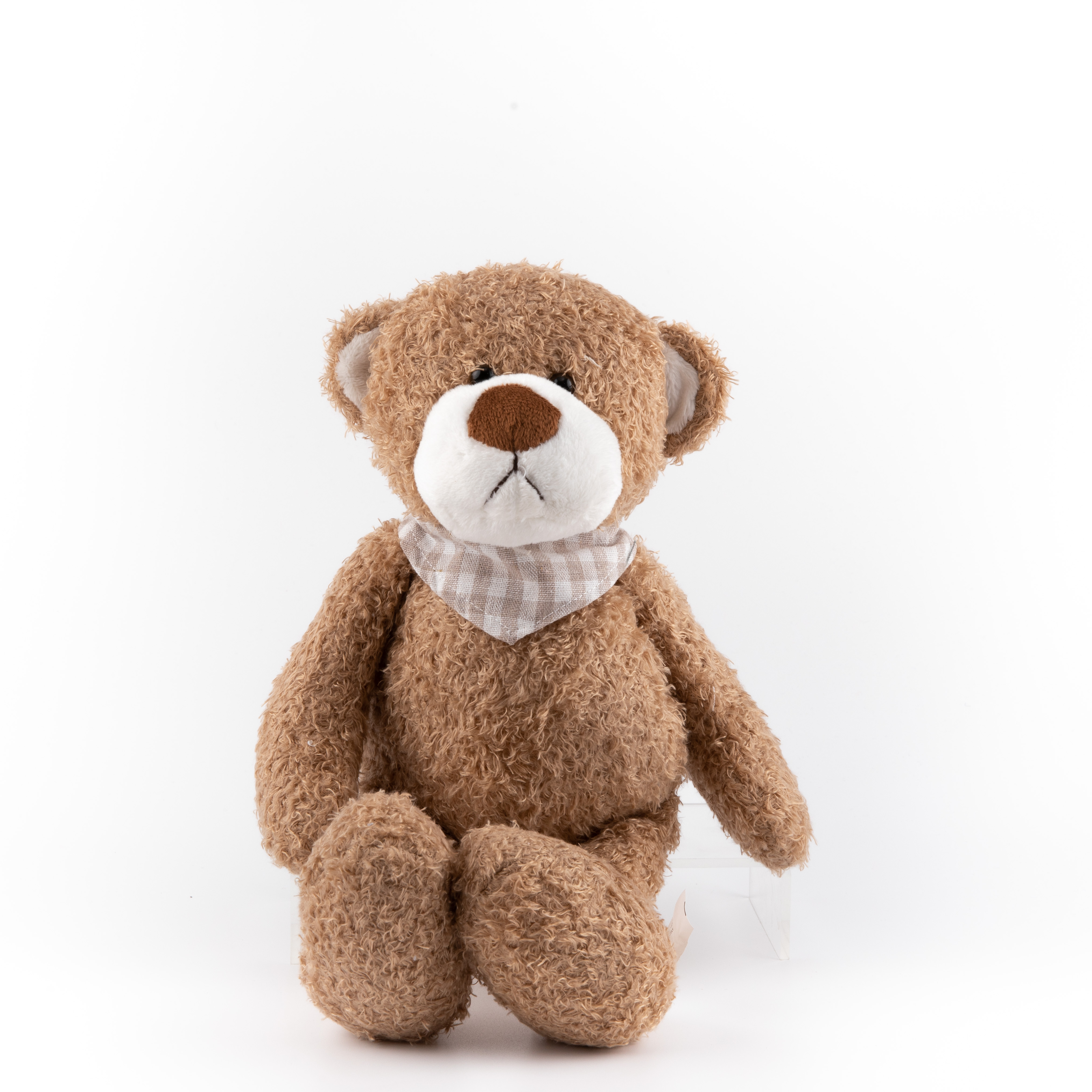 依芽初心领结委屈泰迪熊玩偶今天我不想上班