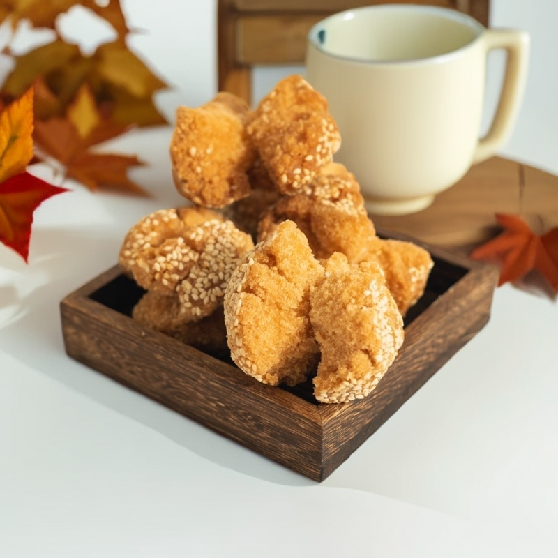 湛江特产开口笑爆枣小时候的味道8090怀旧零食传统手工