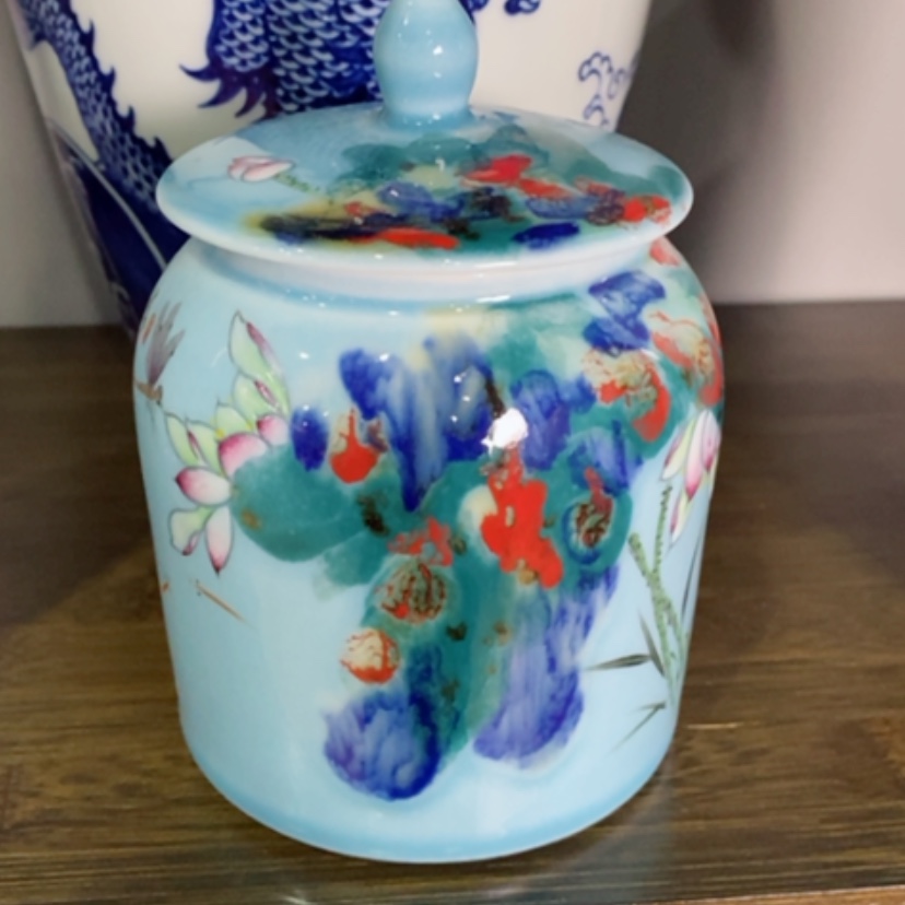 【闪购商品】陶瓷摆件两**c