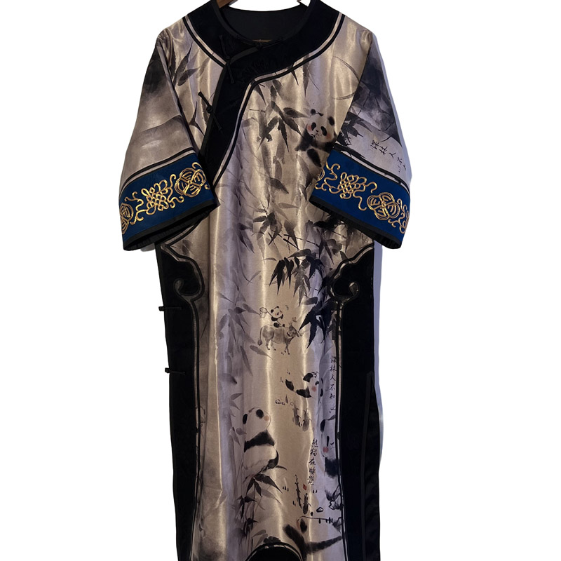 202410水墨画国风大氅女装上衣