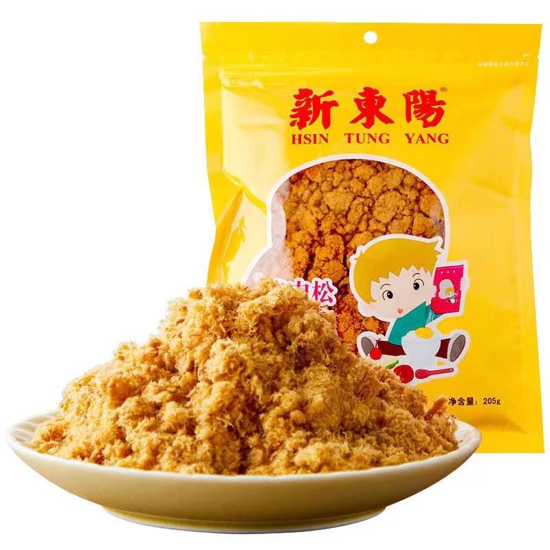 新东阳205克猪肉松（肉粉松）原味美味佐餐零食包邮新日期