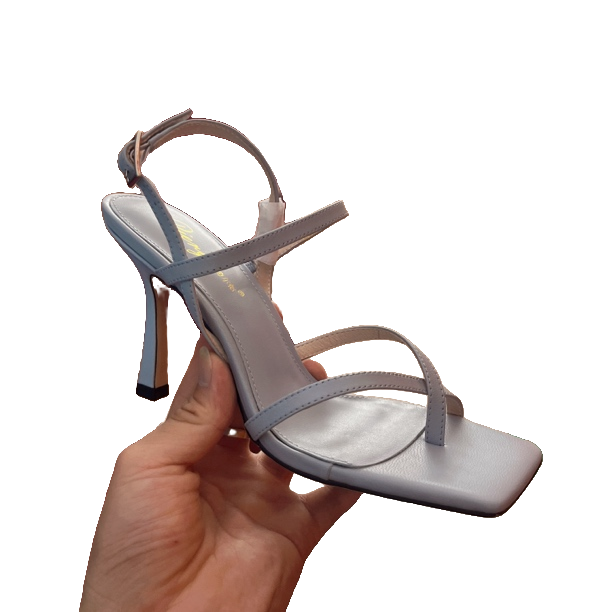 020521头层羊皮百搭休闲舒适6厘米凉单鞋