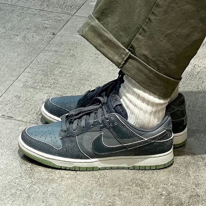 Nike/耐克男鞋DUNK系列运动鞋时尚皮革面低帮板鞋透气轻便休闲鞋