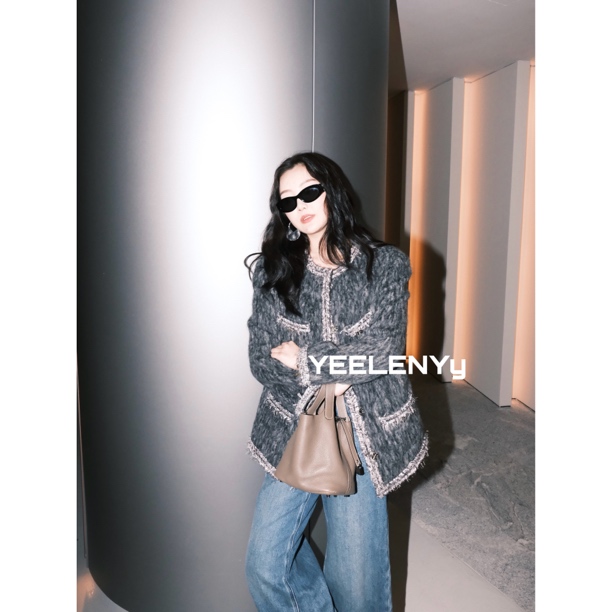 YEELEN Yy 溪珊 法式气质显瘦时尚百搭休闲上衣Yy001