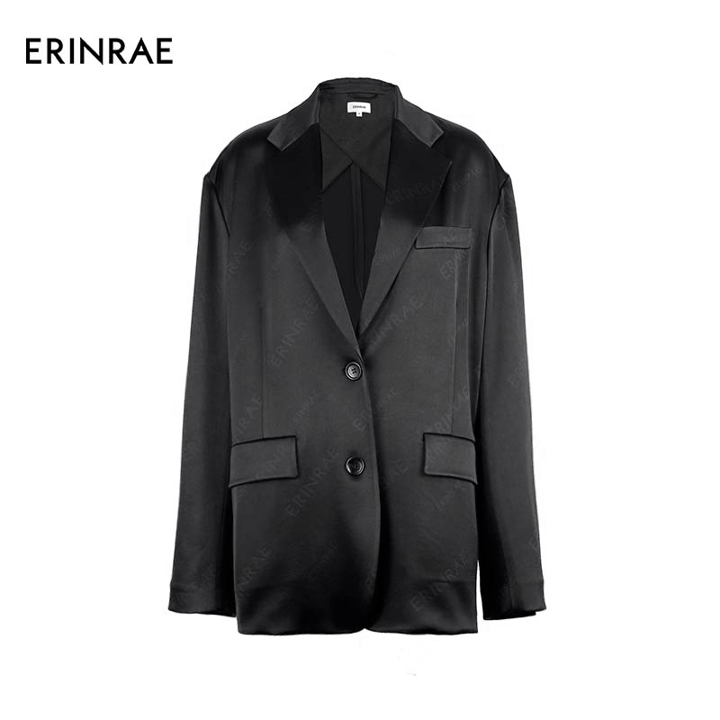 ERINRAE【舒淇】字母烧花设计西装外套印花EE141056TA02