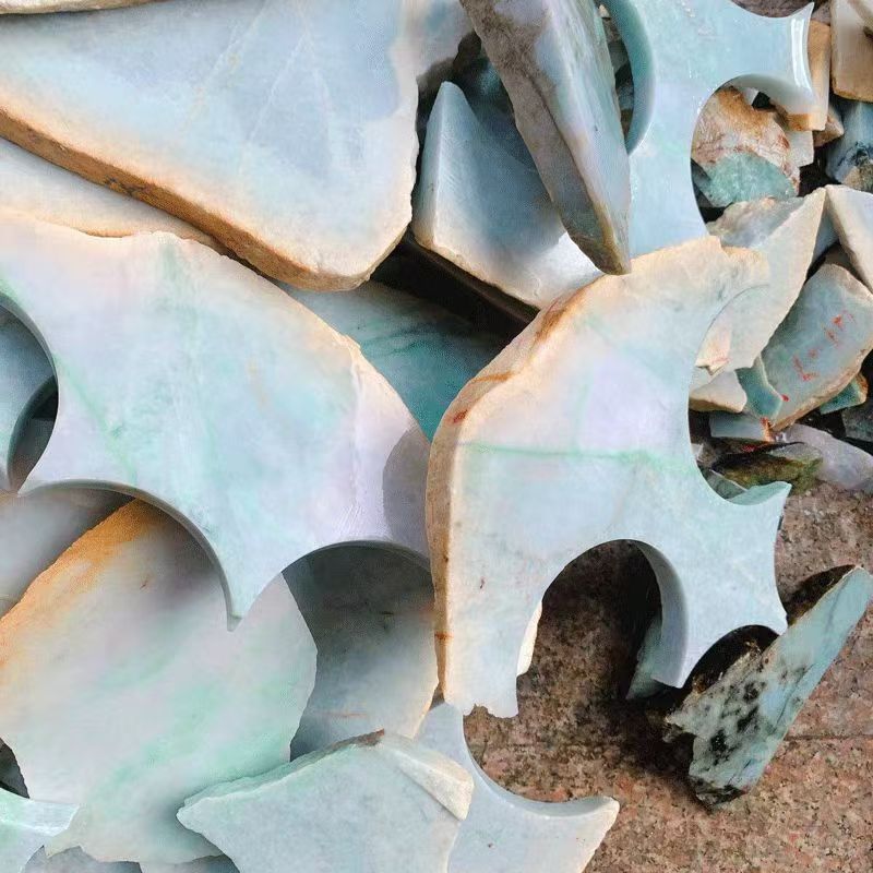 恒丰翡翠工厂自营边角料 练手料 直播间拍品链接（请勿直拍）