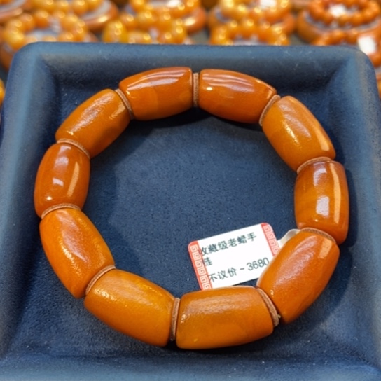 蜜蜡手链未镶嵌蜜蜡