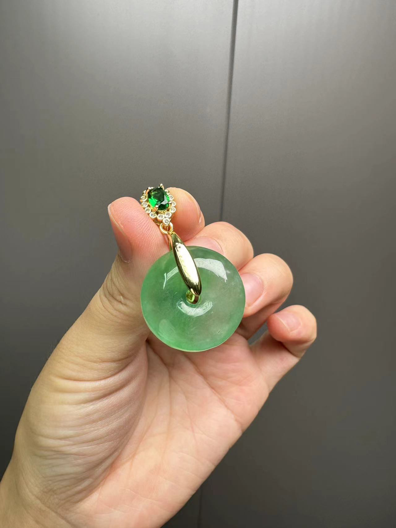 diy新款平安扣吊坠