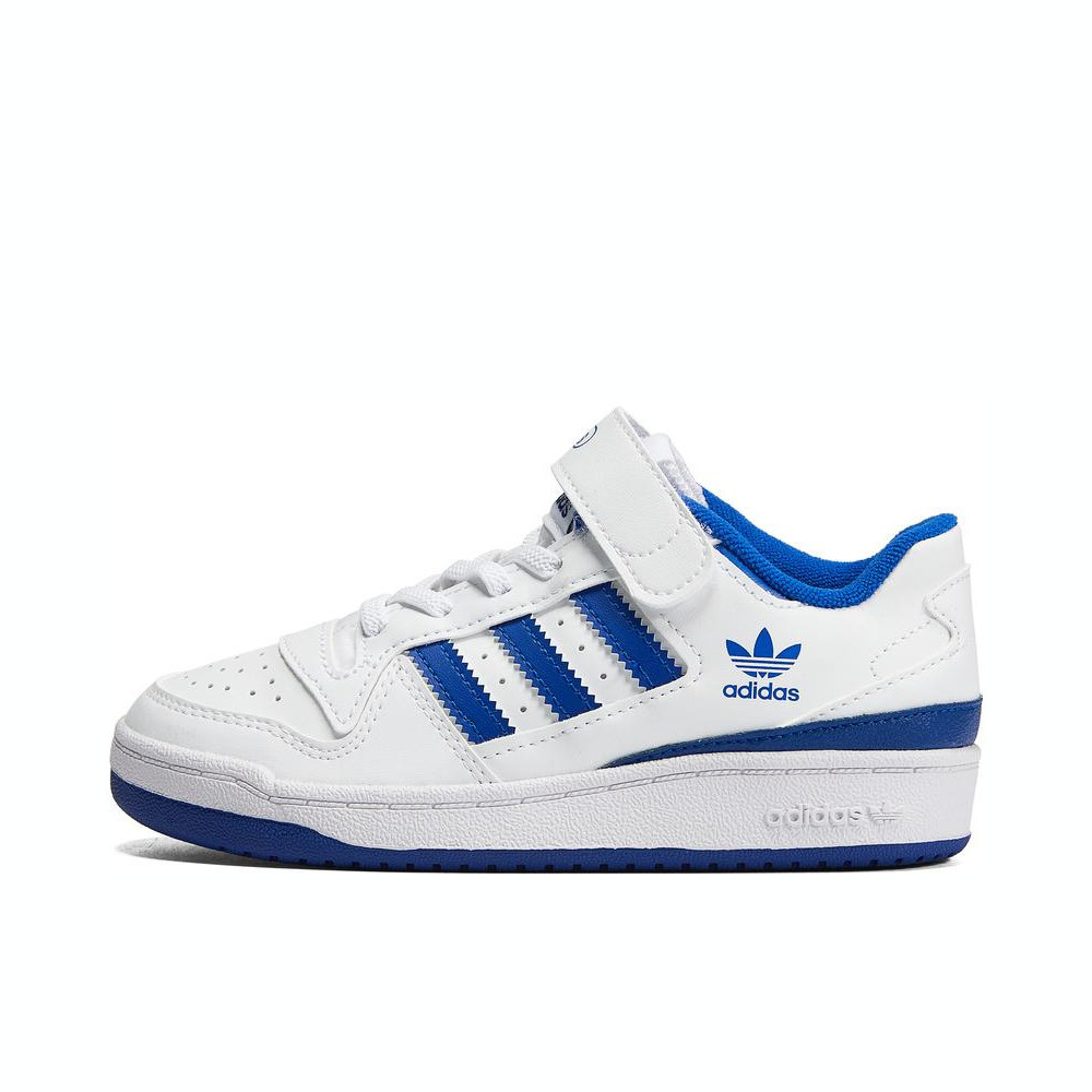 Adidas阿迪达斯三叶草新款中童FORUM LOW CKIDS 经典休闲鞋FY7978
