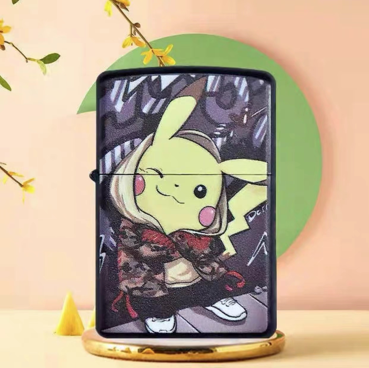 煤油打火机皮卡丘黑
